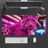 Pink leopard Mouse Pad Desk Mouse Pad Cute HD Desk Pad Extended Gaming Keyboard Mats Large XXL Gamer Mousepad x