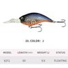 60mm Crankbait Fishing Lure Saltwater Swimbait Fishing Tackle  for Freshwater Saltwater Fishing