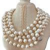 9-10Mm Natural Freshwater Pearl Necklace Clavicle Chain