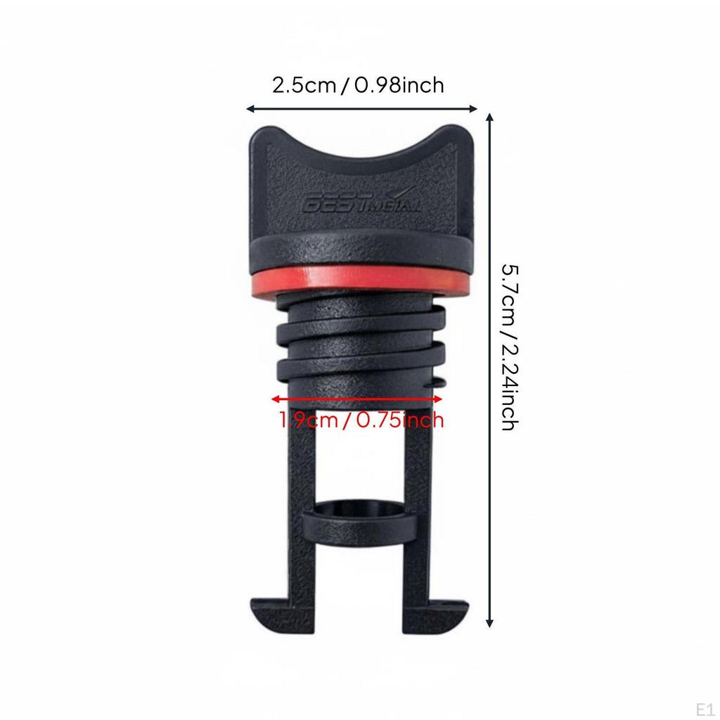 19mm Boat Bung Watertight Seal Kayak Drain Plug Marine Grade Nylon Hull for Kayaking, Canoeing