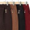 Mom's Corduroy Pants: Spring & Autumn Long, Middle-Aged & Elderly, Grandma's Winter Cotton Plus Velvet, Loose Fit, Large Size.