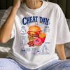 Funny Cheat Day Shirt - Retro Food & Cooking Gift - Sarcastic Cheat Day Clothing