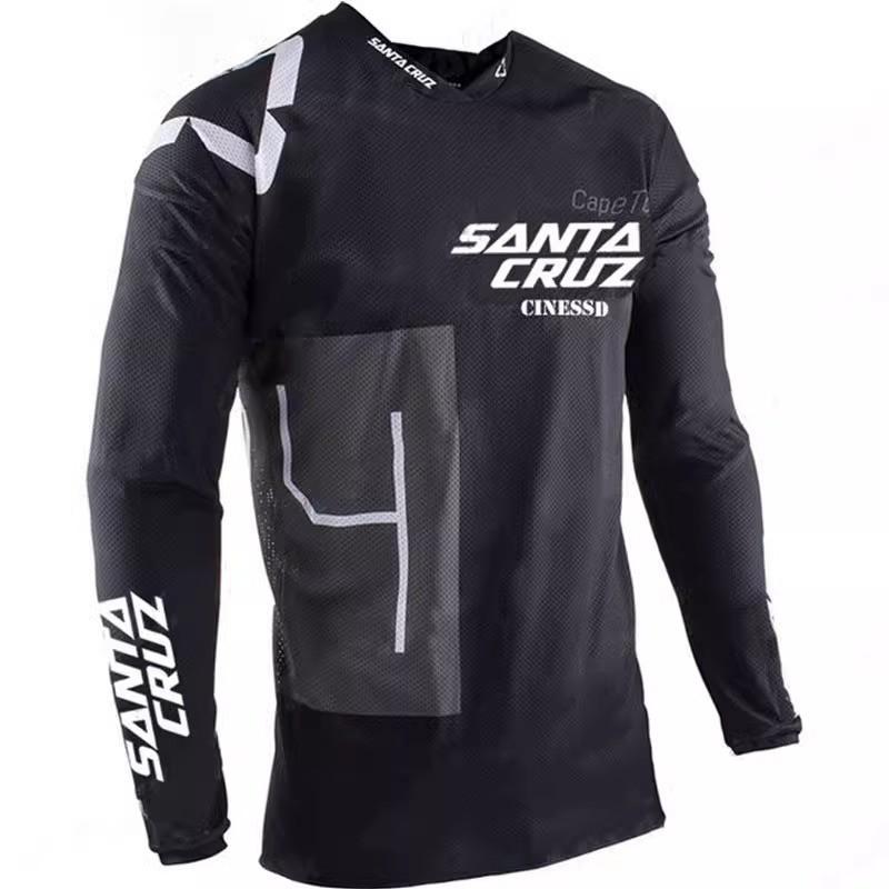 Rychleschnoucí dlouhý cyklistický dres pro jízdu na horském kole Outdoorové sporty Unisex