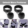 Sex Ropes and Restraints Bed Bondaged Straps Bed Chair BDSM Toys Sweater | Bed Tied up Sex Resistance Bands with Ankle Strap Door Frame Sex Cuff