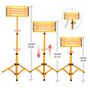 DATOUBOSS Uchwyt 2000W Krótkofalowy Podczerwony Uchwyt do Lampy Lakierniczej Kolor Losowy Wsparcie Suszenia Inteligentny Timer Do Lakieru Nadwozia Samochodowego