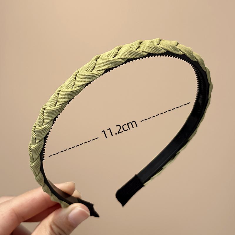 High-End Non-Slip Twisted Hair Headband for Women – Perfect for Washing Face, 2025