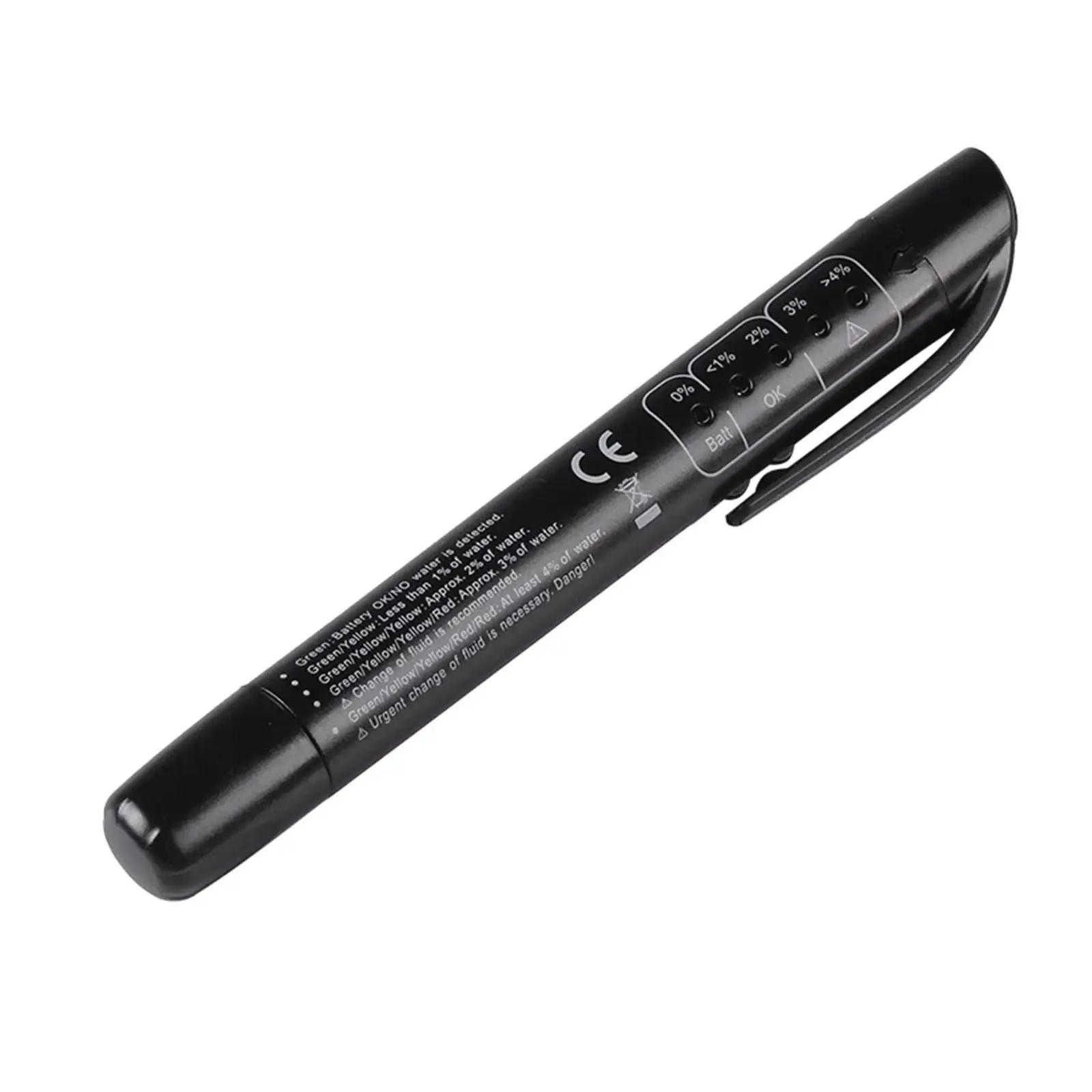 

Auto Car Brake Fluid Liquid Tester Pen With 5 Led Car Auto Vehicle Tools Diagnostic Tools Mini Brake Fluid Tester For Dot3/ D0t5