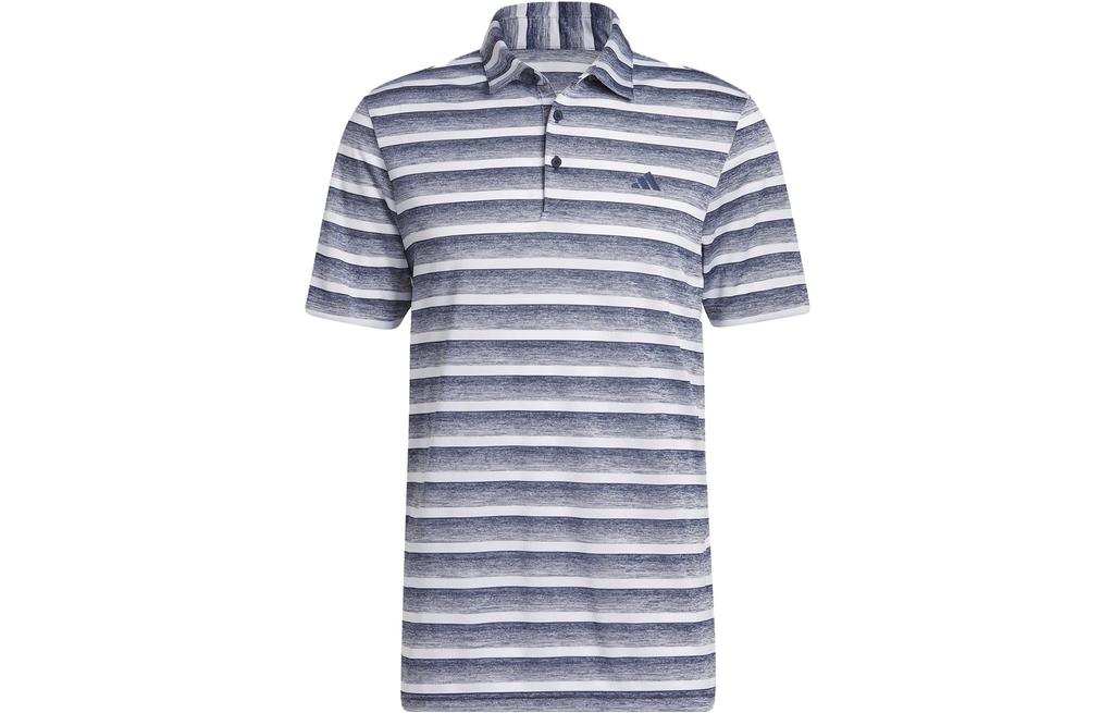 Adidas Polo Shirts Men's Navy Polo Collar Moderate Straight Fit HS7579