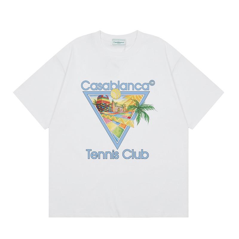 Streetwear Graphic T-Shirt Men Women Loose Fit Short Sleeve Cotton Tee
