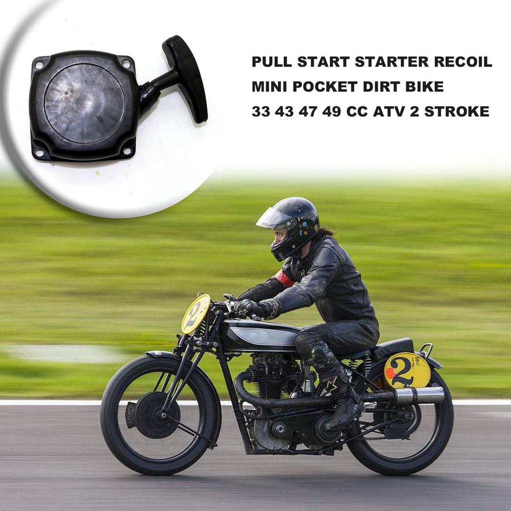 Pull Start Starter Recoil Mini Pocket Dirt bike 33 43 47 49 cc ATV 2 Stroke