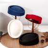 Berretto in feltro di lana stile Hepburn francese da donna 2025 – Elegante cappello invernale retrò