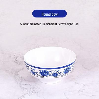 Melaminové polévkové misky A5 v čínském stylu