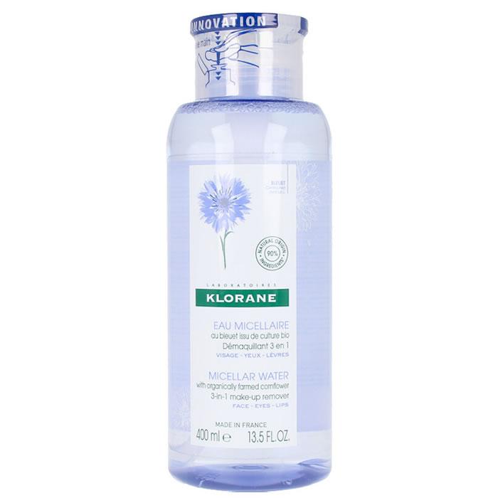 Klorane Micellar Water 3 In 1 Make-up Remover 400ml