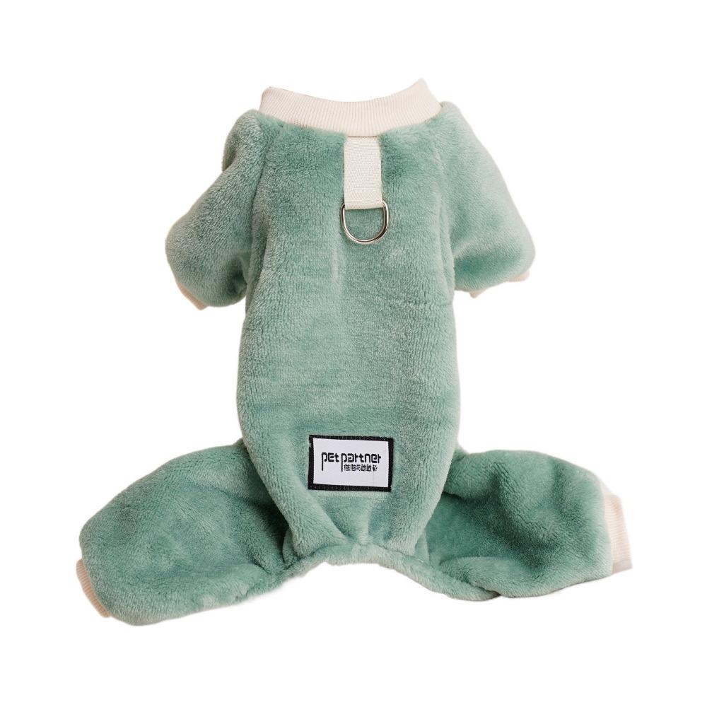 Soft Winter Dog Jumpsuit Thicken Dogs Cold Weather Clothes  For Dogs Puppy Cats