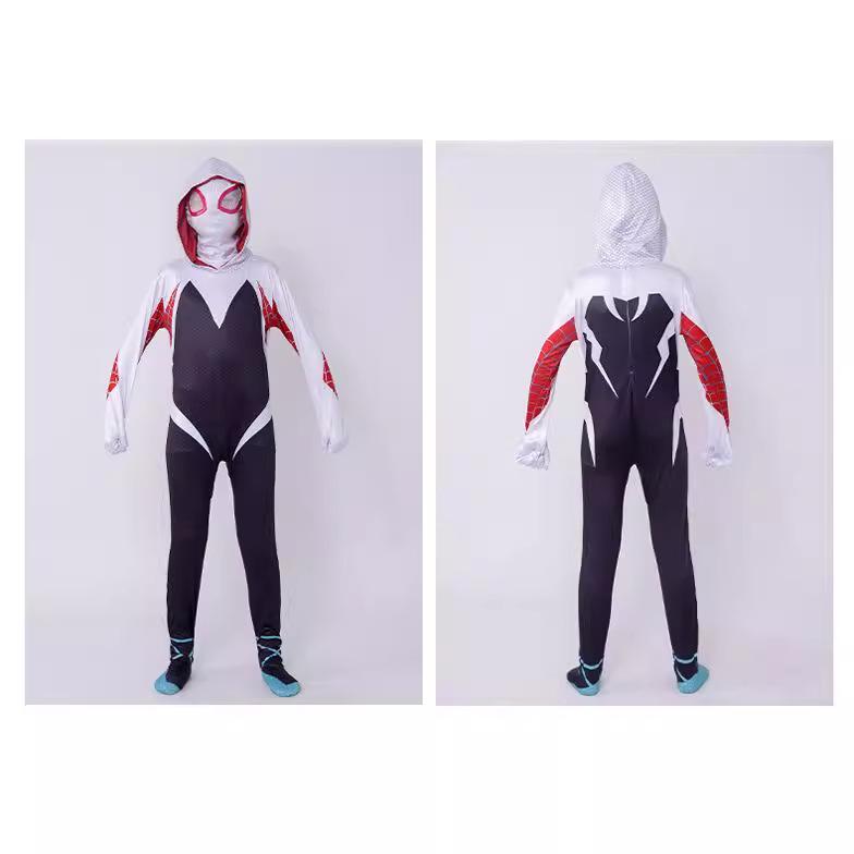 Gwen Spider-Woman Venom Cosplay Bodysuit - Marvel Streetwear Essential