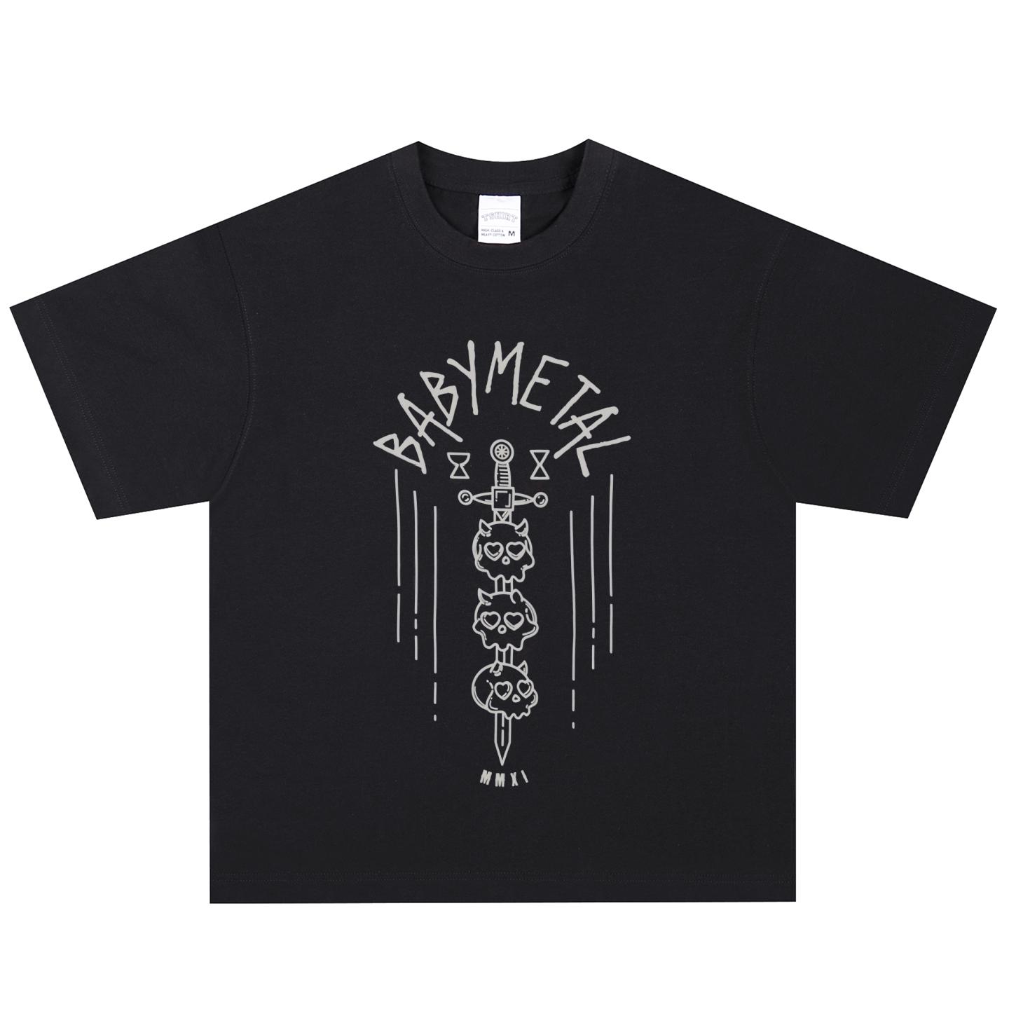 Babymetal T-Shirt, Soft Fabric Casual Daily Wear M