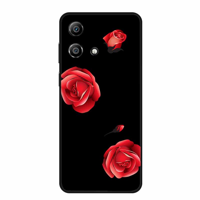 For Moto G Stylus 2023 Case Cute Cartoon Cat Black Silicone Soft Phone Case For Motorola Moto G Stylus 2023 Back Cover Case 6.5"