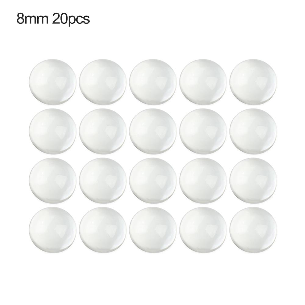 20Pcs Doll Eyes DIY Eyeballs Toys Eye Accessories 6/8/10/14/18/20mm Glass Eye Chips Crafts Toys Doll Glass Eyes Doll Accessories