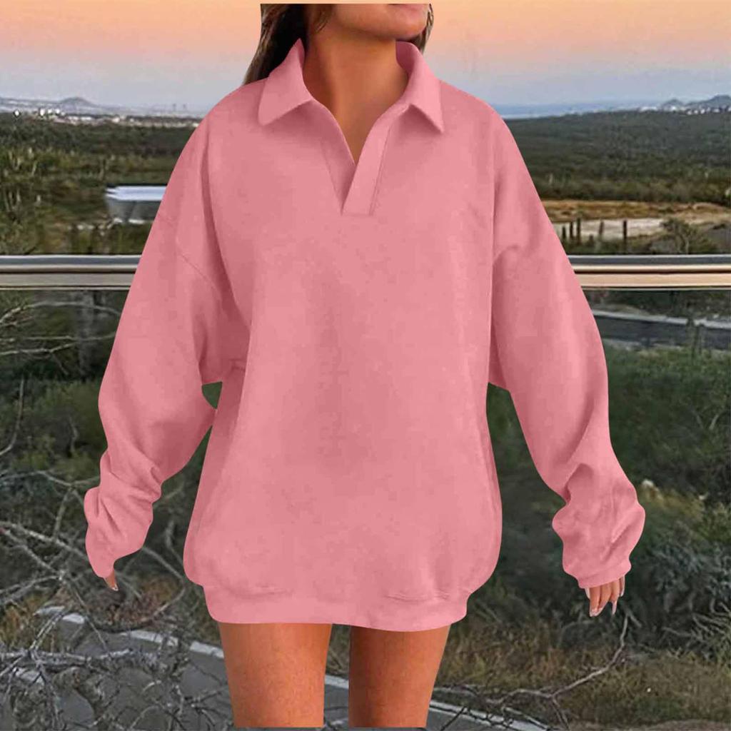 Women's Loose Casual Fashion Long-sleeved  Women's Sweatshirt