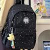 Schoolbag New School Bag Women's Large Capacity Backpack Junior High School High School Students Full of Stars Fashion Lightweight Casual Backpack