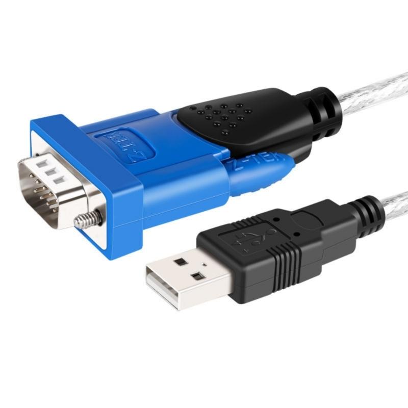 Highl Speed USB to RS232 Serial Converters Cable for Laptops and Digital Devices Stable Signal Transmission Wirey