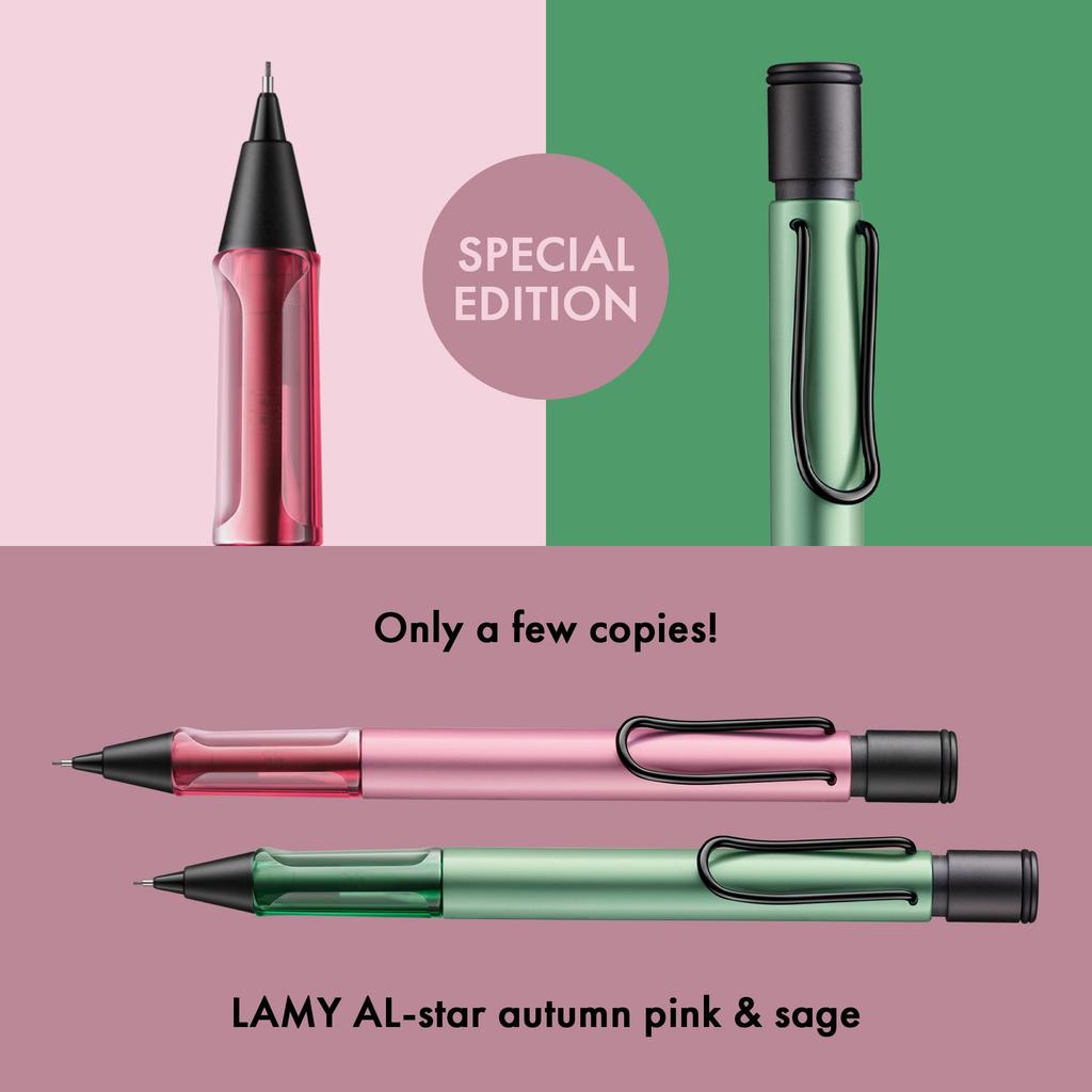 LAMY Druckbleistift Ulster Autumn Pink L1E6 Limited Regular Importprodukt 0,5 mm