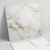 Vinyl Tiles with Graphics for the Bathroom Elegant Marble Pattern 9x30x30 cm