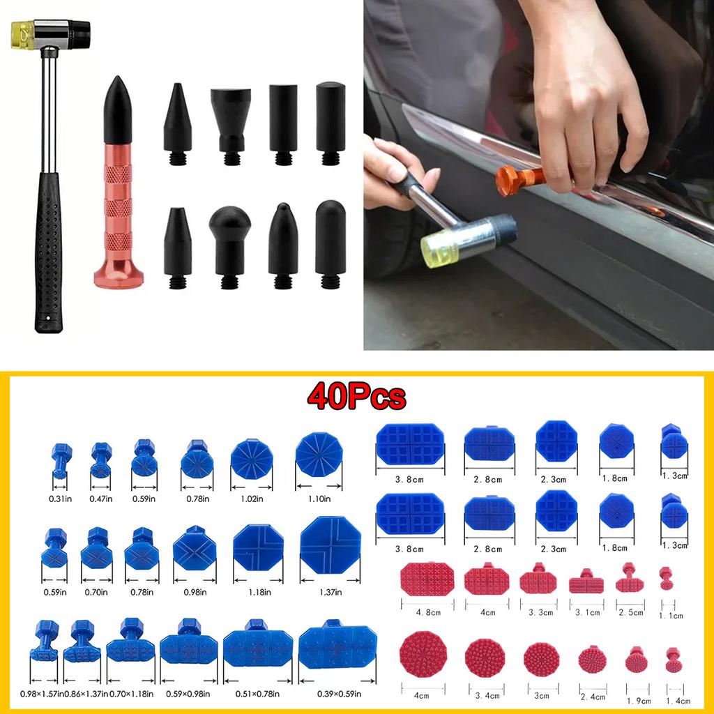 Car Dent Puller Kit 97/37/20 Pcs, Paintless Dent Repair Kit for Dent Removal Tools , for DIY Hail Damage Door Ding Fridge