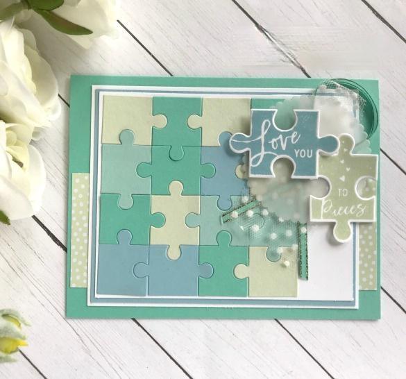 Puzzle OF LOVE Metal Cutting Dies and Stamps for DIY Scrapbooking Decoretive Embossing Stencial DIY Decoative Cards Die Cutter