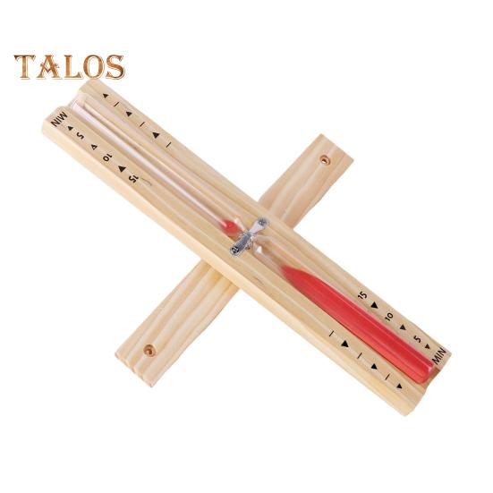 

Песочные часы для сауны с обратным отсчетом 15 минут, вращающиеся из термостойкого стекла, прочные, деревянные, для спа-комнаты, кабинета, спальни, песочные часы красный