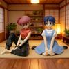 Verkauft Auf Lager Original BANPRESTO Ranma 1/2 Relax Time Shampoo Tendou Akane Ranma PVC Figur Modell Sammlerfigur Spielzeug