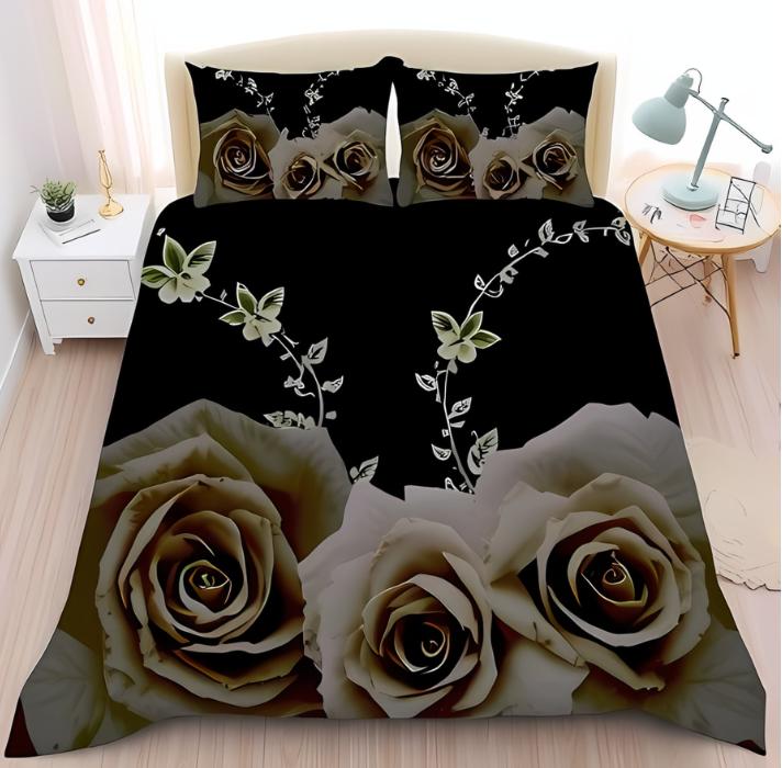 

Vines Duvet Cover Sets For Kids Teens Queen Lightweight Down Quilt Covers Growing Plants Bedspread Cover Bedroom Decor No Quilt EU Single(135x200cm)