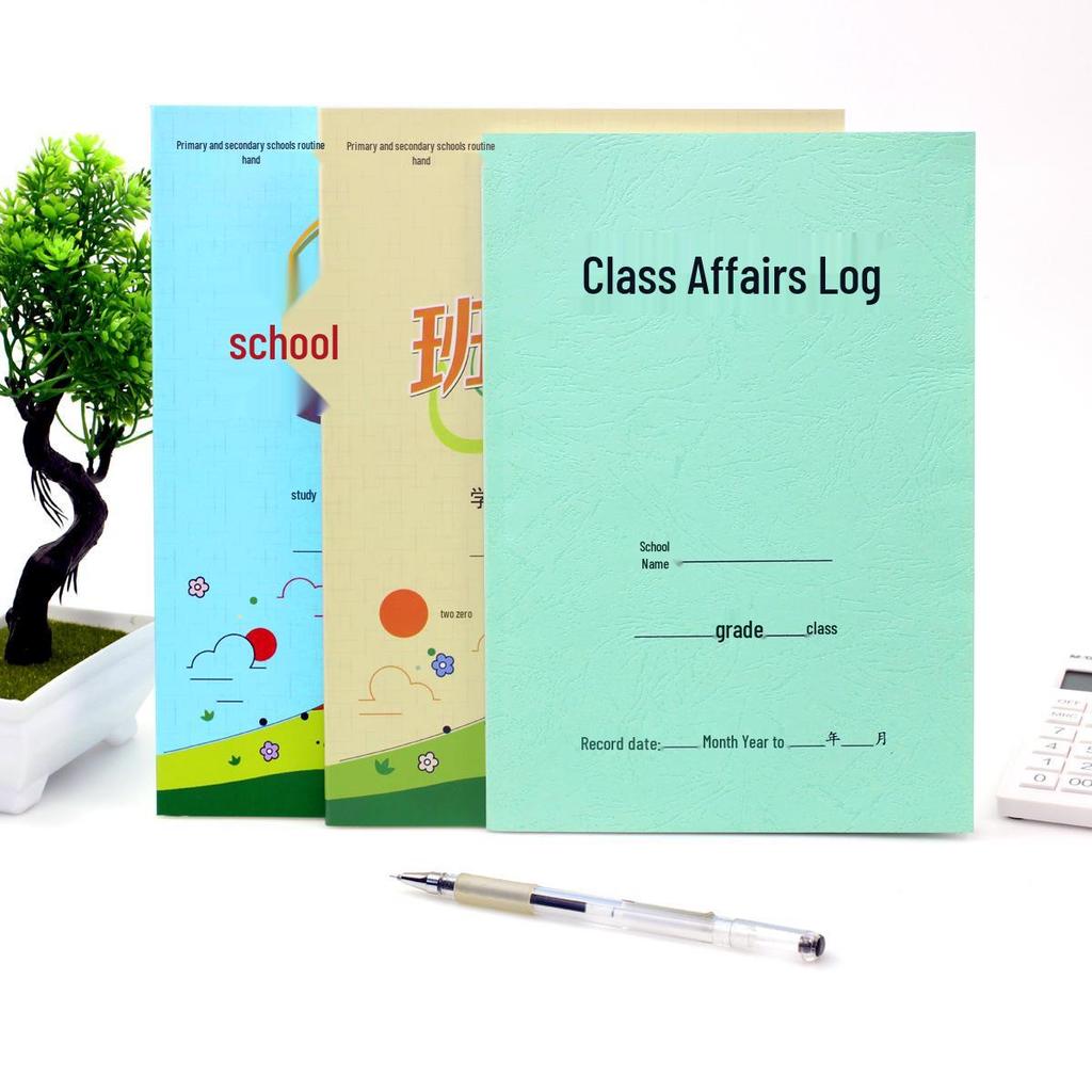 Kindergarten & Primary School Class Affairs Diary