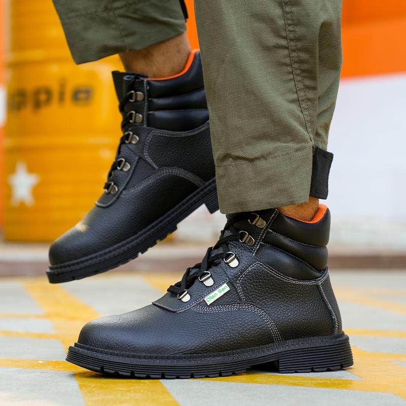 Men Work Safety Anti-slip Boots Anti-smash Anti-puncture Work Sneakers Waterproof Boots Indestructible Protective Work Boot