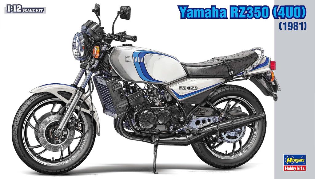Hasegawa Motorcycle Series Yamaha RZ350 Plastic Model BK15 1/12 (4U0) (1981)