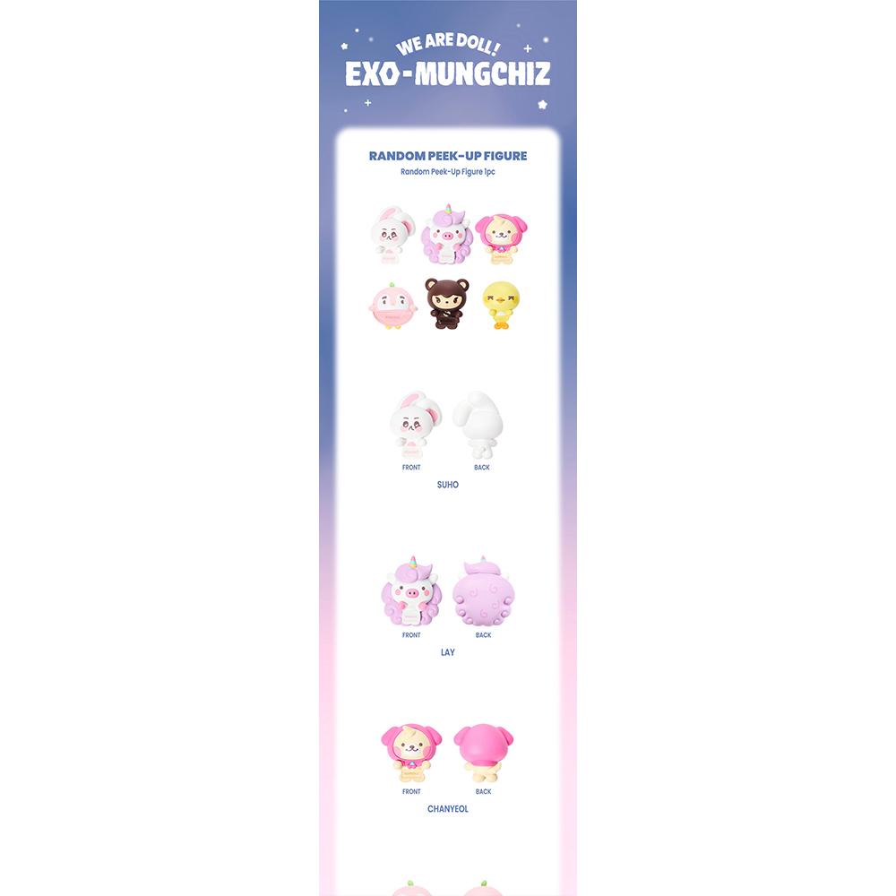 [Pre-order] EXO - [EXO-MUNGCHIZ] Random Peek-up Figure