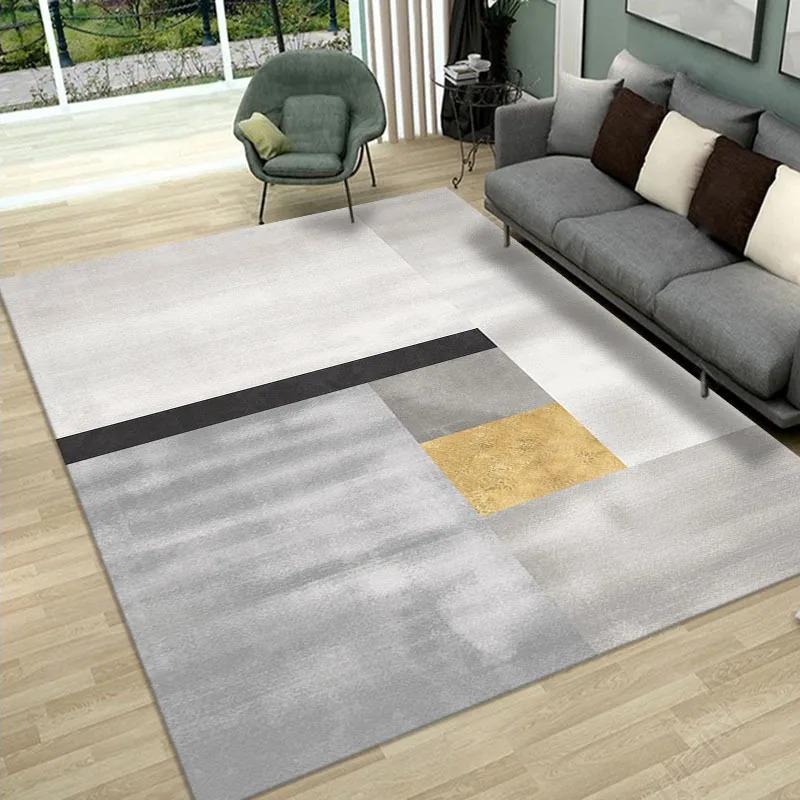 

Nordic Style Modern Geometric Carpet for Living Room Large Area Decoration Home Rugs for Bedroom Soft Non-slip 40X60cm