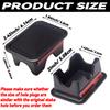 2 stücke Kofferraum Hinten Bett Schiene Stake Tasche Abdeckungen Loch Stecker Kappen Zubehör für Dodge Ram 1500 2500 3500 2019-2023 schutzhülle