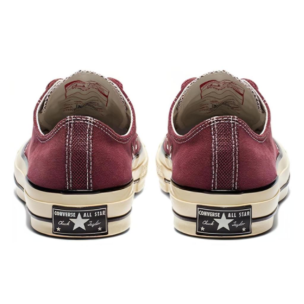 Converse 1970s Low top Canvas Shoes Unisex Burgundy 162375c