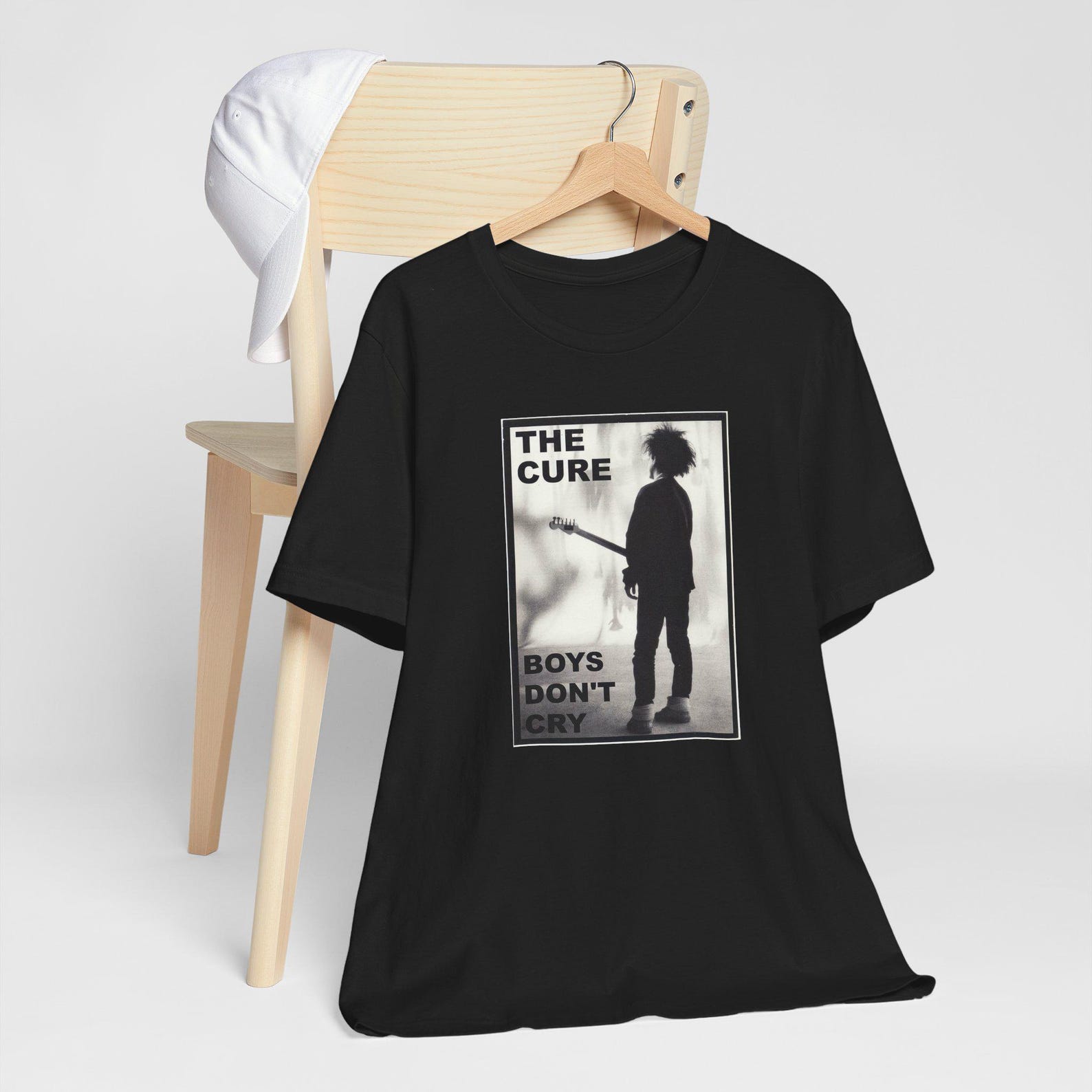 The Cure Boys Don t Cry Band T-Shirt: Post Punk Gothic Rock Tee S