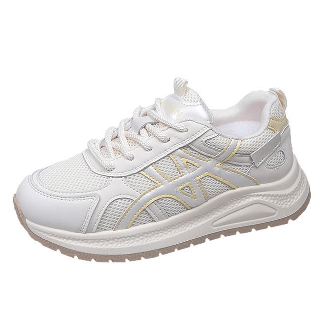 Casual feet little dad shoes women's spring new thick-soled versatile breathable Forrest Gump shoes lightweight casual sports shoes