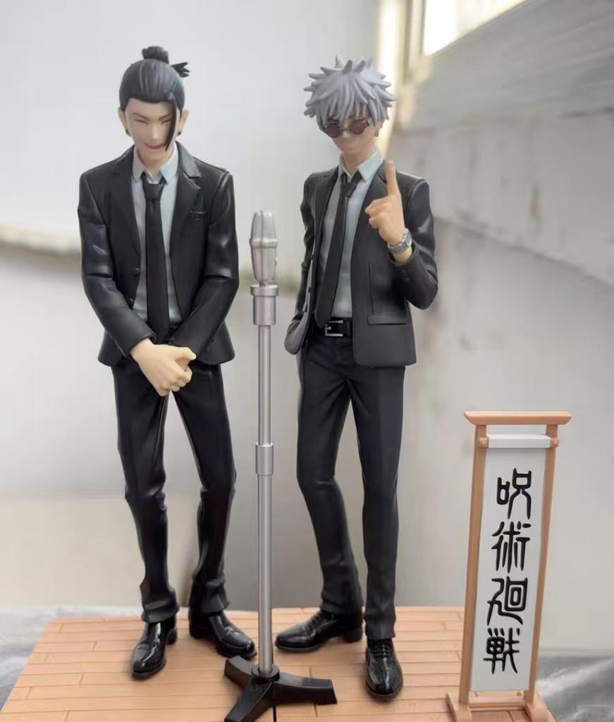 In Stock 1-2pcs Jujutsu Kaisen DIORAMA Satoru Gojo Geto Suguru Suit See Anime Figure Model Toys in Box Statuette Birthday Gift
