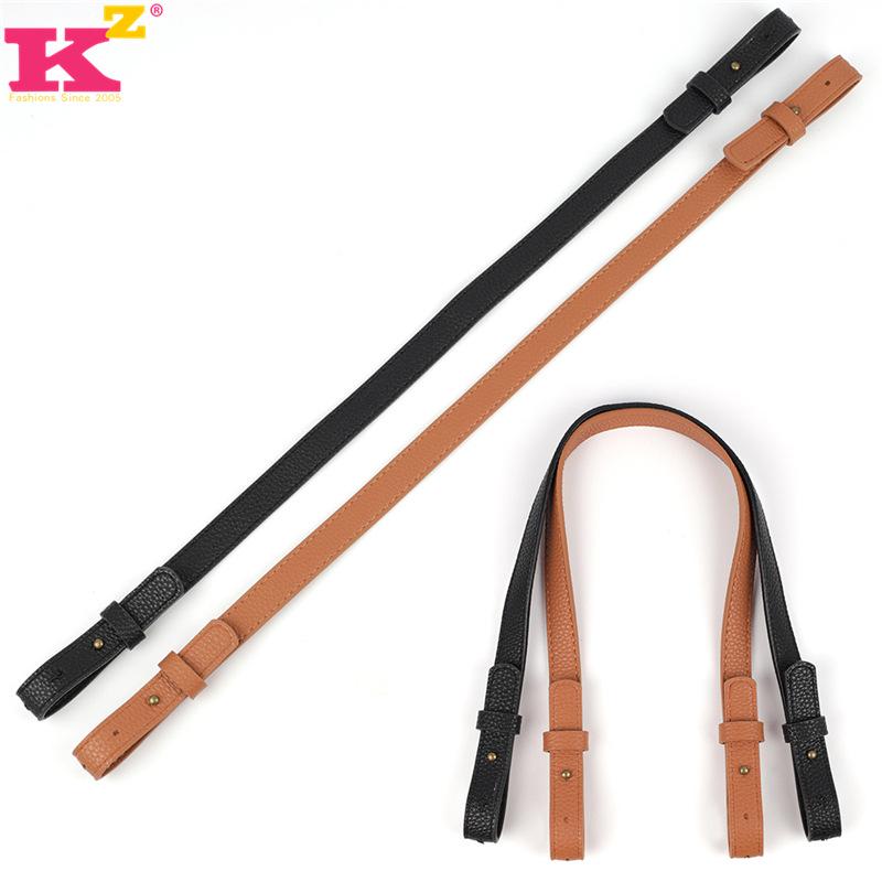 Buckle-Free Adjustable Thin Black Shoulder Strap for Women - Replacement Underarm Crossbody or Backpack Strap