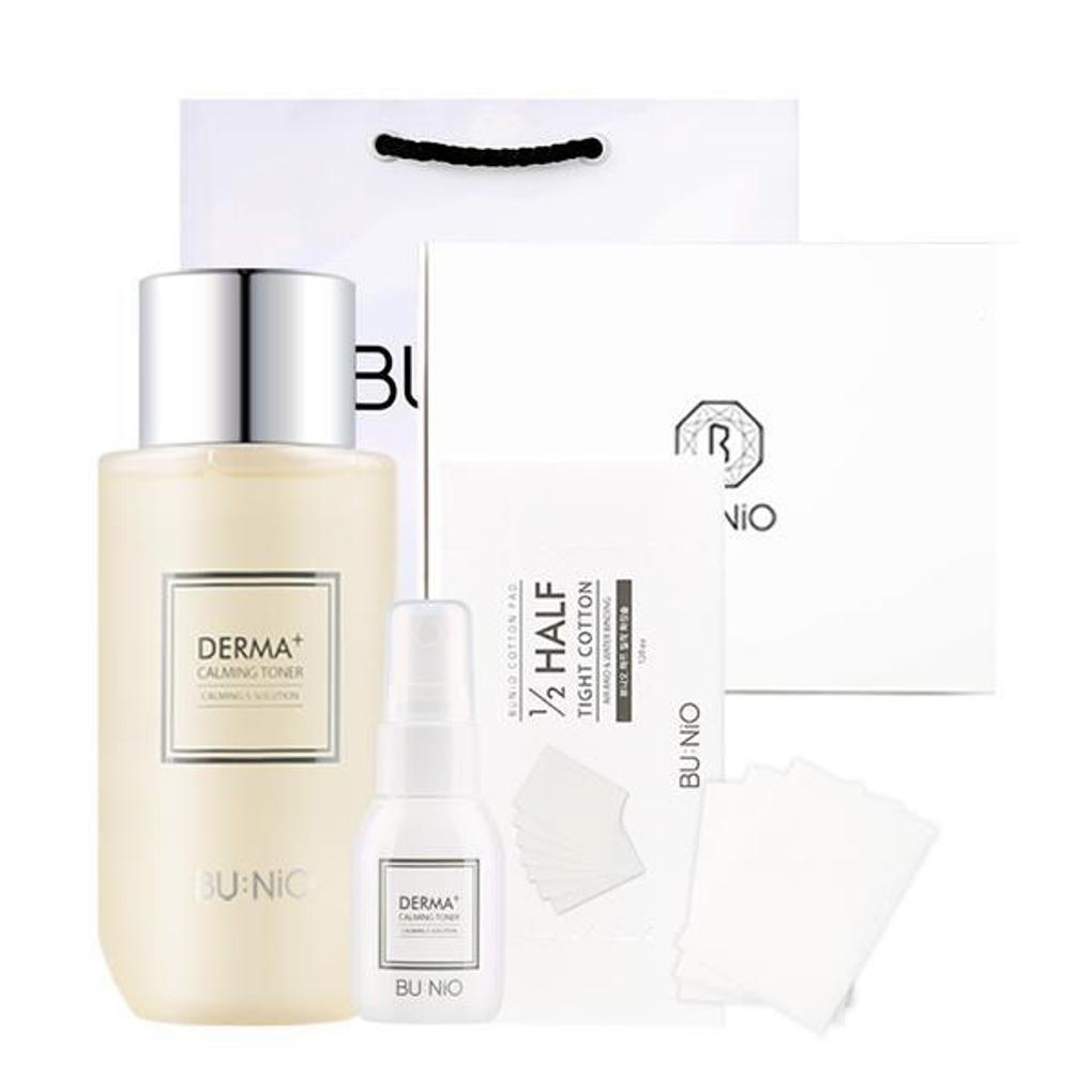 

bunio Derma Plus Calming Toner Package (Toner 315ml + Toner 30ml + 120 cotton pads)