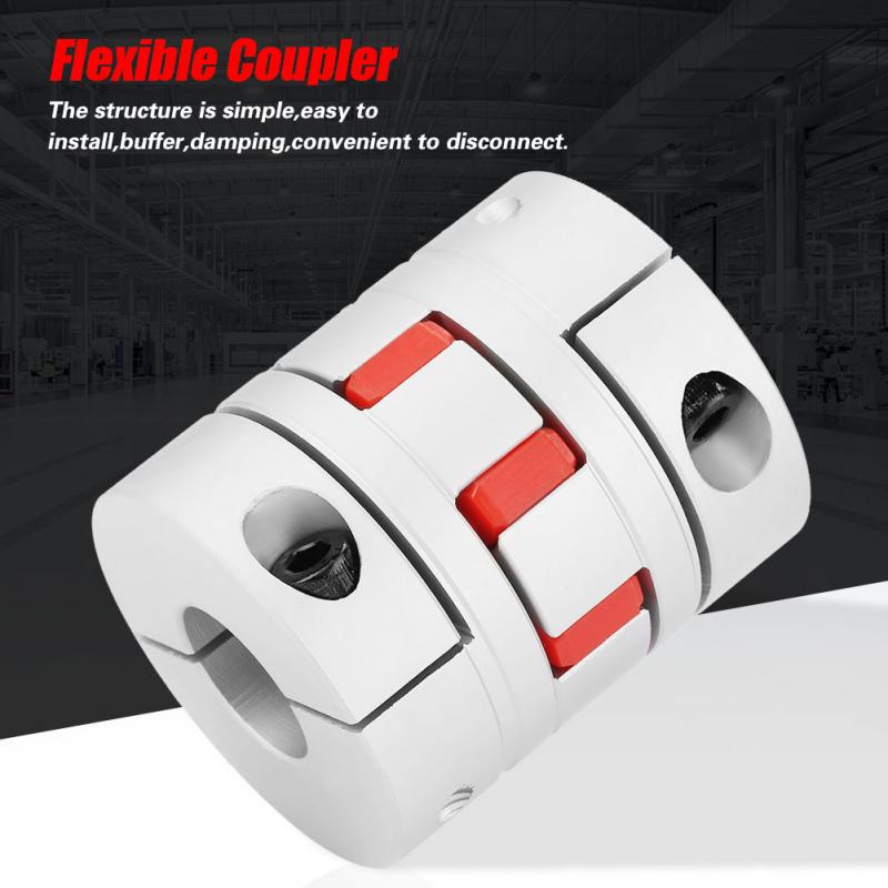 CNC Flexible Jaw Spider Flexible Spider Shaft Coupling OD55mm x L66mm CNC Stepper Motor Coupler Connector 2222mm CNC Flexible Jaw Spider Flexible Spider Shaft Coupling OD55mm x L66mm CNC Stepper Motor Coupler Connector 2222mm