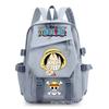 ONE PIECE High School Junior High School Student Elementary School Bag Luffy Fashion Trend Large Capacity Teen Backpack