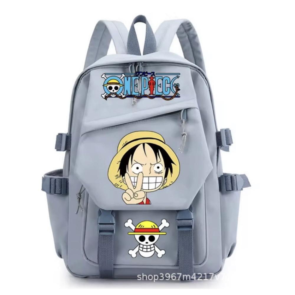 ONE PIECE High School Junior High School Student Elementary School Bag Luffy Fashion Trend Large Capacity Teen Backpack