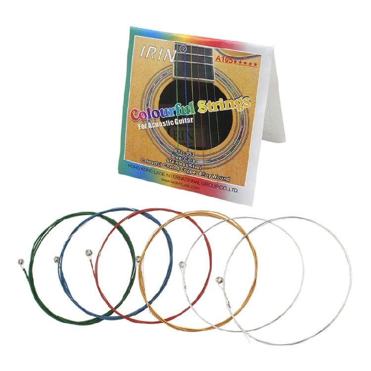 Set of 6 Guitar String Replacements Acoustic Guitar Strings Part Stainless Steel