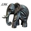 Modern Elephant Ornament 3D Printed Figurine, One-Piece Molding, Cute Simulated Figurine Model, Desktop for Home, Bookshelf Decoration Retro