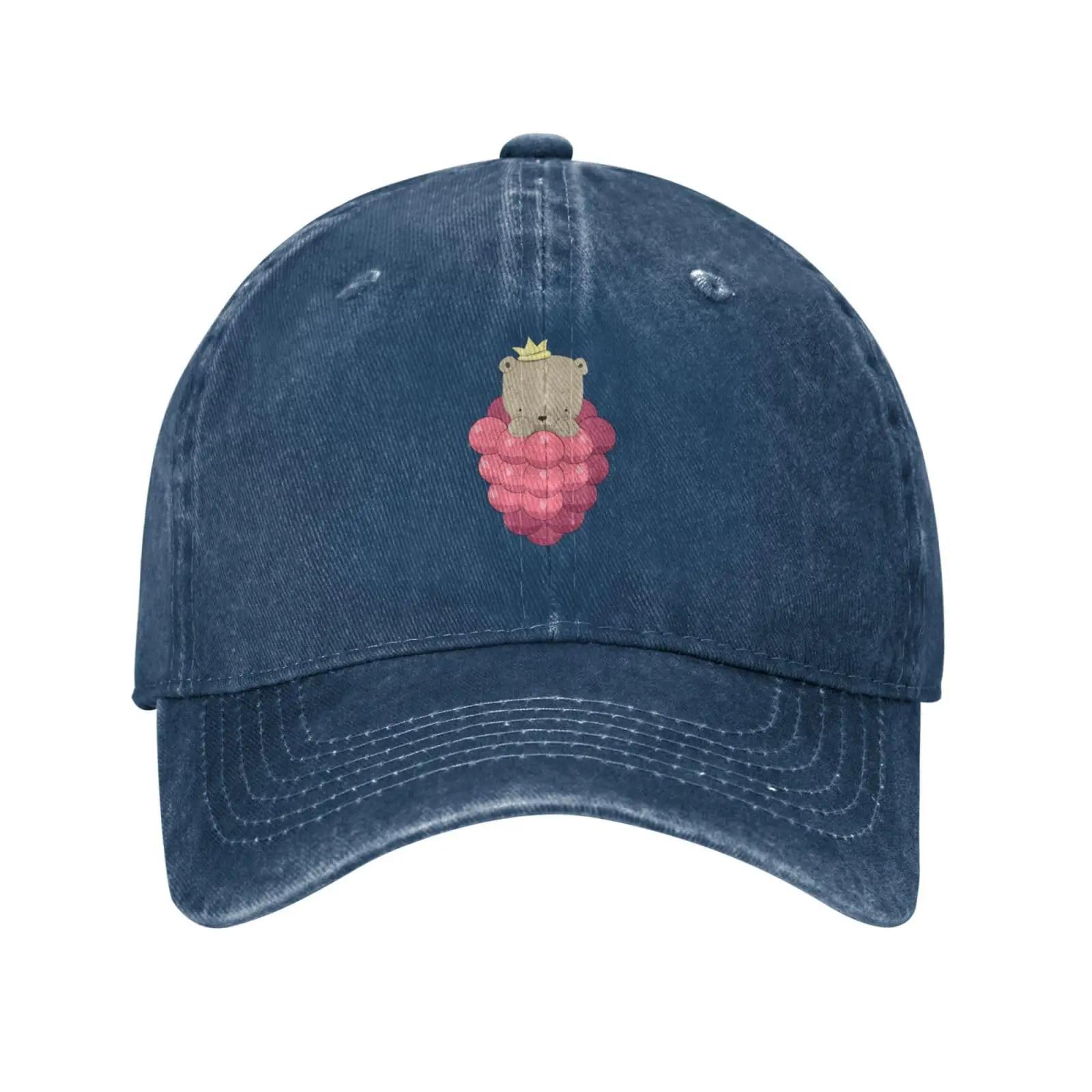 

Cute Bears and Grapes Baseball Cap for Men Women Vintage Trucker Hat Golf Hats Dad Caps Adjustable
